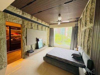 Bedroom Image of 3400 Sq.ft 4 BHK Apartment / Flat for rent in Alkapuri Vadodara for Rs. 325000