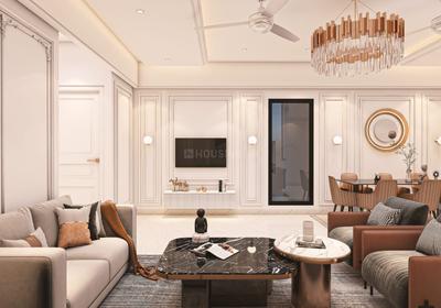 Hall Image of 2195 Sq.ft 3 BHK Apartment / Flat for sale in Alaknanda Towers, Singhpura Zirakpur for Rs. 13100000