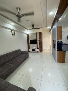 Living Room Image of 1000 Sq.ft 2 BHK Apartment / Flat for rent in Shikshapatri Sky Park, Sargasan Gandhinagar for Rs. 30000