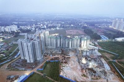 Image of 850 Sq.ft 2 BHK Apartment / Flat for sale in SNN Raj High Gardens, Electronic City, Bengaluru for Rs. 7700000