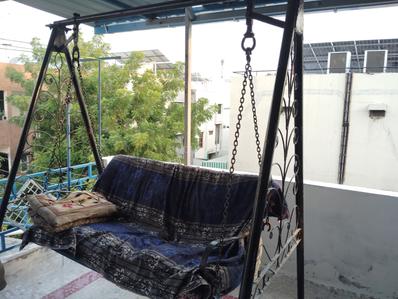 Balcony Image of 150 Sq.ft 1 RK Builder Floor for rent in Manjalpur Vadodara for Rs. 6000