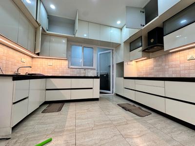Kitchen Image of 1576 Sq.ft 3 BHK Apartment / Flat for rent in Shriram Chirping Woods, Harlur Bengaluru for Rs. 76000