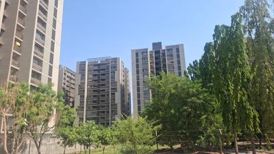 Building Image of 2000 Sq.ft 3 BHK Apartment / Flat for rent in Shiv Shivalay Sharnam, Kudasan Gandhinagar for Rs. 29000