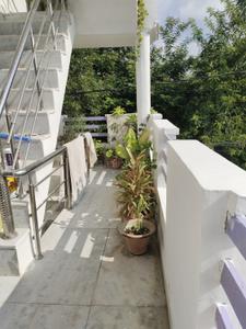 Balcony Image of 500 Sq.ft 1 BHK Builder Floor for rent in Vrindavan Yojana Lucknow for Rs. 8000