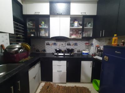 Kitchen Image of 1200 Sq.ft 3 BHK Apartment / Flat for sale in Asadpur Kayam Aligarh for Rs. 4200000