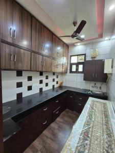 Kitchen Image of 1500 Sq.ft 3 BHK Builder Floor for rent in Mansarover Garden New Delhi for Rs. 40000