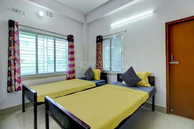 Bedroom Image of TCS GITANJALI AC PG - COLIVE  in New Town, Kolkata