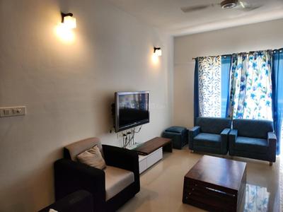 Living Room Image of 1800 Sq.ft 3 BHK Apartment / Flat for rent in Adani The Meadows, Shantigram Ahmedabad for Rs. 60000