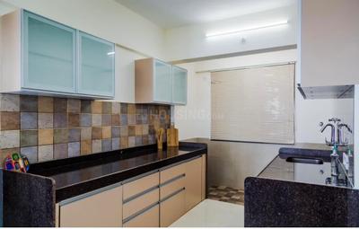 Kitchen Image of 1300 Sq.ft 3 BHK Apartment / Flat for sale in Saakshi Parvatara, Kiwale Pune for Rs. 6000000