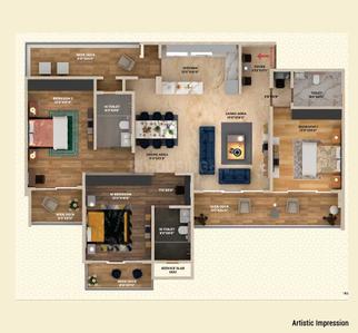 Image of 600 Sq.ft 1 BHK Apartment / Flat for sale in Kandivali West, Mumbai for Rs. 8600000