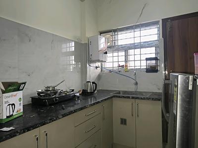 Kitchen Image of 450 Sq.ft 1 RK Apartment / Flat for rent in Doddanekundi Bengaluru for Rs. 20000