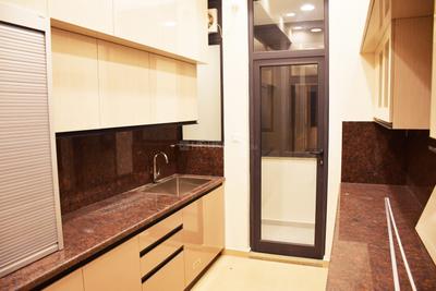 Kitchen Image of 2252 Sq.ft 4 BHK Apartment / Flat for rent in New Town Kolkata for Rs. 95000