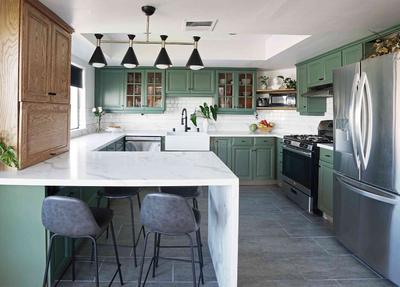 Kitchen Image of 2160 Sq.ft 4 BHK Apartment / Flat for sale in BJB Nagar Bhubaneswar for Rs. 16979000
