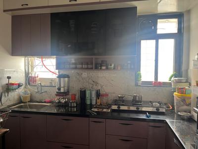 Kitchen Image of 724 Sq.ft 2 BHK Apartment / Flat for rent in Polite Bhalchandra Vihar, Ravet Pune for Rs. 45000