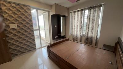 Bedroom Image of 1000 Sq.ft 2 BHK Apartment / Flat for rent in Yashada Triose, Pimple Gurav Pune for Rs. 30000