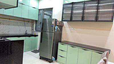 Kitchen Image of 1500 Sq.ft 3 BHK Apartment / Flat for rent in Adani Amogha, Shantigram Ahmedabad for Rs. 55000
