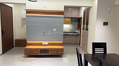 Living Room Image of 2300 Sq.ft 3 BHK Apartment / Flat for rent in Pramukh Omkar Rivanta 1, Randesan Gandhinagar for Rs. 45000
