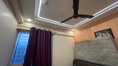 Bedroom Image of 1300 Sq.ft 3 BHK Apartment / Flat for rent in VTP Belair C Building, Mahalunge Pune for Rs. 34999