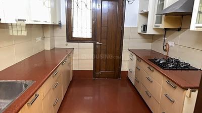 Kitchen Image of 2200 Sq.ft 3 BHK Builder Floor for sale in Jangpura New Delhi for Rs. 82500000