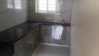 Kitchen Image of 600 Sq.ft 1 BHK Independent House for rent in K R Puram Bengaluru for Rs. 12000