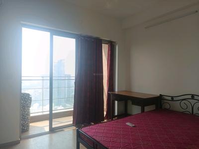 Bedroom Image of 600 Sq.ft 1 BHK Apartment / Flat for rent in Amanora Adreno Towers, Hadapsar Pune for Rs. 32000