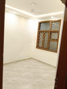 Bedroom Image of 800 Sq.ft 1.5 BHK Builder Floor for rent in Khirki Extension New Delhi for Rs. 22000