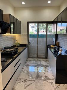 Kitchen Image of 1100 Sq.ft 2 BHK Apartment / Flat for sale in Gurukrupa 7 Avenue, Kiwale Pune for Rs. 4900000