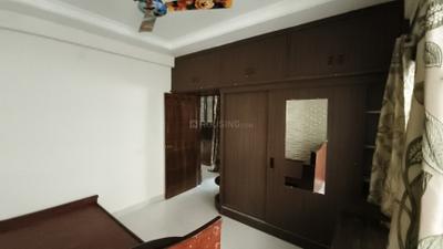 Bedroom Image of 1200 Sq.ft 2 BHK Builder Floor for rent in Mahadevapura Bengaluru for Rs. 60000