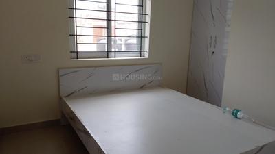 Bedroom Image of 780 Sq.ft 1 BHK Builder Floor for rent in New Tippasandra Bengaluru for Rs. 23000