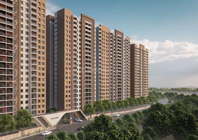 Image of 970 Sq.ft 2 BHK Apartment / Flat for sale in Nivasa Ananya Phase II, Lohegaon, Pune for Rs. 6400000