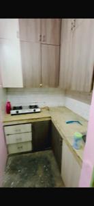 Kitchen Image of 500 Sq.ft 2 BHK Builder Floor for sale in Laxmi Nagar New Delhi for Rs. 4200000