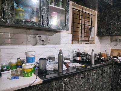 Kitchen Image of 1000 Sq.ft 2 BHK Apartment / Flat for rent in MVS Paradise, Chansandra Bengaluru for Rs. 34000
