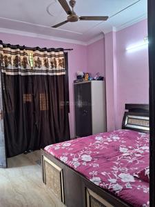 Bedroom Image of 380 Sq.ft 1 BHK Builder Floor for rent in Sector 24 Rohini New Delhi for Rs. 9000