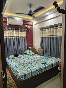 Bedroom Image of 900 Sq.ft 2.5 BHK Apartment / Flat for rent in Dharitri New Royal Enclave, New Town Kolkata for Rs. 22000