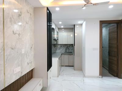 Living Room Image of 750 Sq.ft 2 BHK Builder Floor for sale in Bharat Vihar New Delhi for Rs. 5600000