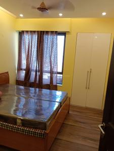 Bedroom Image of 1302 Sq.ft 2 BHK Apartment / Flat for rent in Unitech Fresco, Sector 50 Gurgaon for Rs. 60000