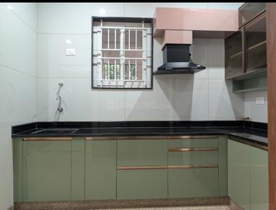 Kitchen Image of 1200 Sq.ft 2 BHK Builder Floor for rent in Hebbal Kempapura Bengaluru for Rs. 35000
