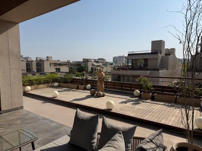 Balcony Image of 6580 Sq.ft 5 BHK Independent House for sale in Ratnaakar Aravalli, Shela Ahmedabad for Rs. 130000000