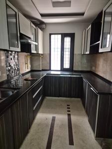 Kitchen Image of 1800 Sq.ft 3 BHK Builder Floor for rent in Gagan Vihar New Delhi for Rs. 45000