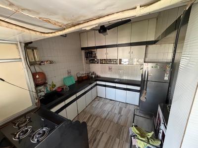 Kitchen Image of 1200 Sq.ft 3 BHK Apartment / Flat for rent in Neelkanth Valley, Ghatkopar East Mumbai for Rs. 120000