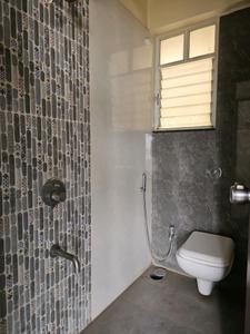 Common Bathroom Image of 750 Sq.ft 2 BHK Apartment / Flat for sale in Majestique Manhattan, Wagholi Pune for Rs. 5600000