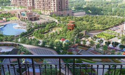 Balcony Image of 1626 Sq.ft 3 BHK Apartment / Flat for sale in T11 Named As Raheja Stellar In RV Premeire, Mohammed Wadi Pune for Rs. 20000000