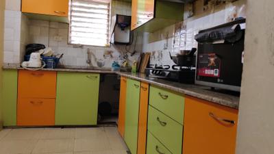 Kitchen Image of 1800 Sq.ft 4 BHK Apartment / Flat for sale in NBCC Vibgyor Towers, New Town Kolkata for Rs. 18000000
