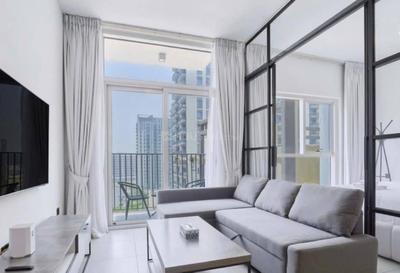 Hall Image of 488 Sq.ft 1 BHK Apartment / Flat for rent in Dubai Hills Dubai for Rs. 195000