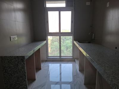 Kitchen Image of 600 Sq.ft 1 BHK Apartment / Flat for sale in Metro Satyam Queens Necklace, Taloja Navi Mumbai for Rs. 6000000