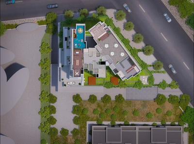 Image of 1550 Sq.ft 3 BHK Apartment / Flat for sale in Tara Ekam, Kothrud, Pune for Rs. 29900000