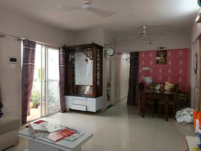 Living Room Image of 830 Sq.ft 2 BHK Apartment / Flat for rent in Sancheti Belcastel, Mundhwa Pune for Rs. 35000