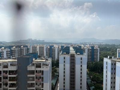 Balcony Image of 1000 Sq.ft 2 BHK Apartment / Flat for rent in Nanded Asawari, Nanded Pune for Rs. 23000