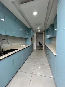 Kitchen Image of 3700 Sq.ft 4 BHK Builder Floor for rent in Palam Vihar Gurgaon for Rs. 70000