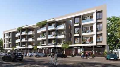 Image of 1012 Sq.ft 3 BHK Apartment / Flat for sale in Silicon City, Indore for Rs. 6466000